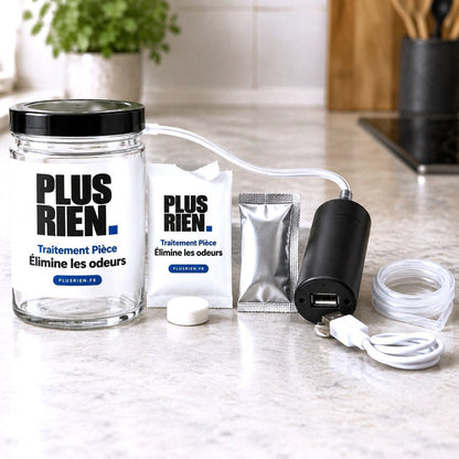 Plus Rien, traitement pièce